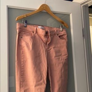 Loft pink pants